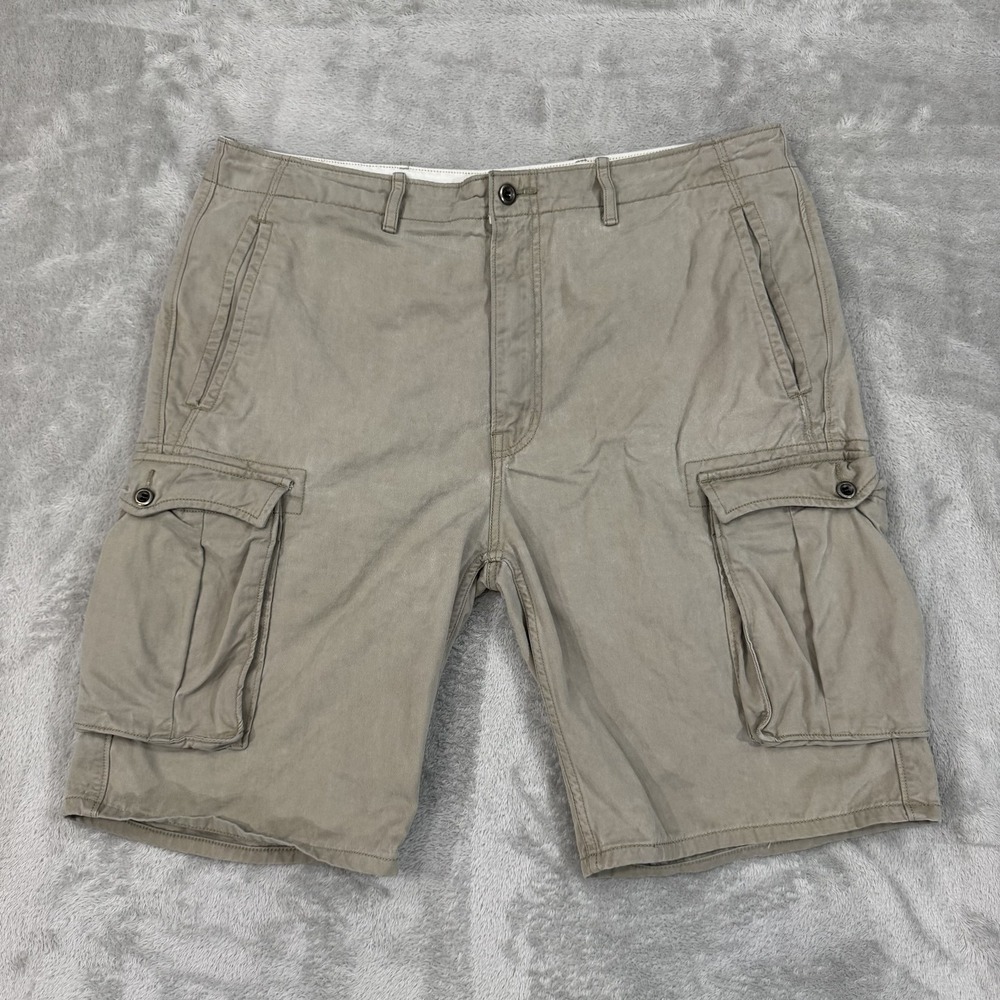 Levis Shorts Mens 40 Beige Carrier Cargo Utility‎ Trail Hiking Outdoor Skater